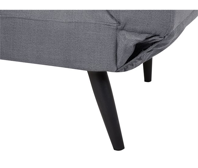 Beliani Sofá de 2 plazas Poliéster BREKKE Azul Marino