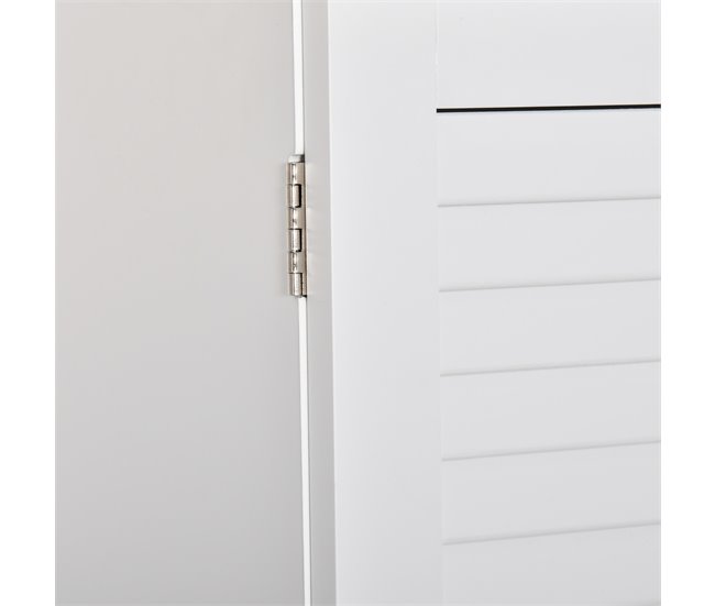 Armario Baño de Pared MDF kleankin, hogar - baño 60 Blanco