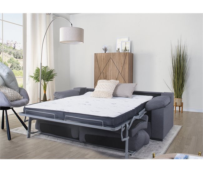 Sofá cama NELLY 3 plazas Gris Oscuro
