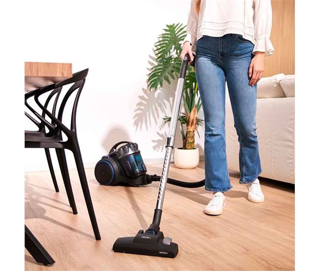 Aspirador trineo Conga Rockstar Multicyclonic XL Cecotec Negro