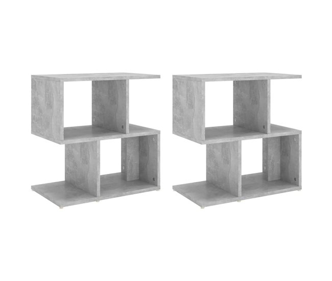 2 Mesitas de noche 50 Blanco