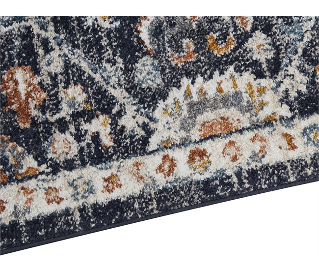 Beliani Alfombra de pelo corto MALISHKA 160x230 Azul