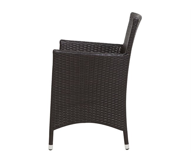 Beliani Conjunto de comedor ITALY Blanco