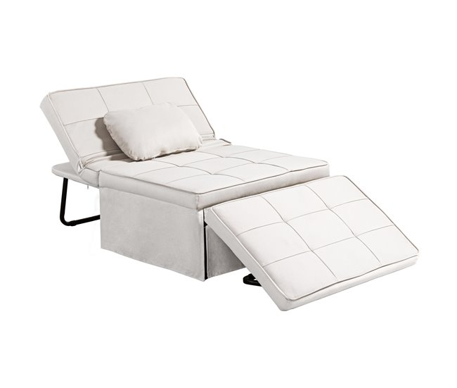 Sofá Cama Lino HOMCOM, hogar - sofás y butacas Crudo