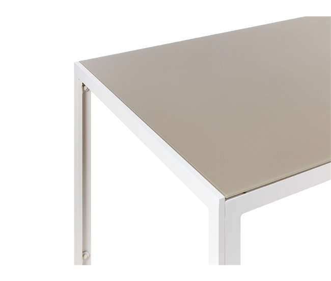 Beliani Mesa de jardín CATANIA Beige