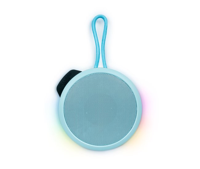 Altavoz  inalambrico luminoso Bluetooth BigBen Azul Claro