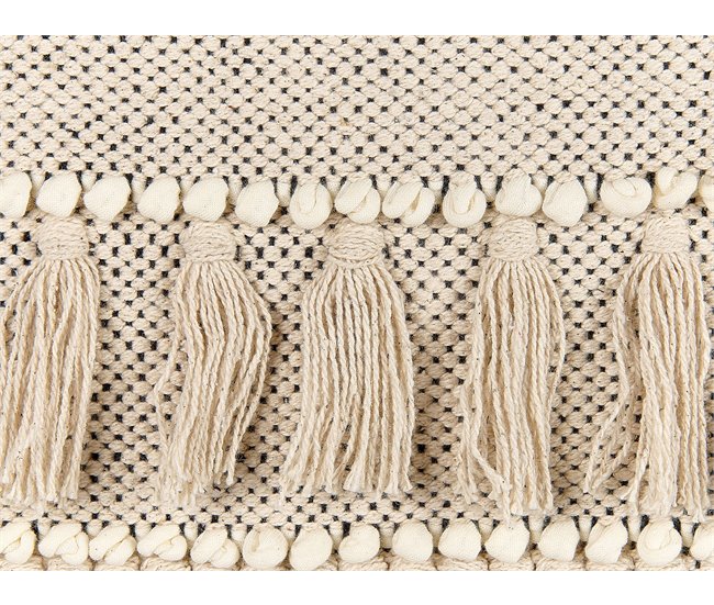 Beliani Decoración de pared de tela GUJRAT Beige