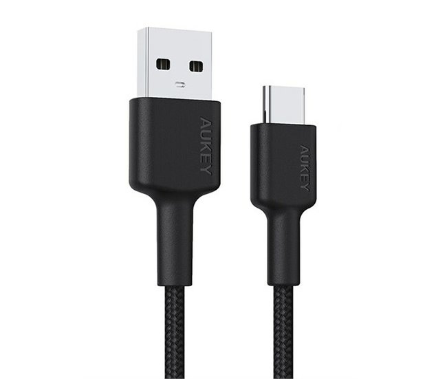 Cable USB A a USB C CB-CA2 OEM Negro