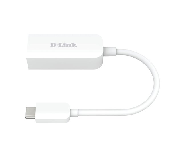 Adaptador USB C a Red RJ45 DUB-E250 Blanco