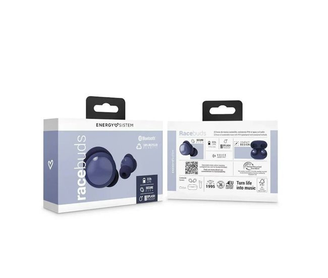 Auriculares in Ear Bluetooth Racebuds Azul Marino