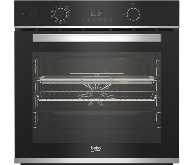 Horno multifunción pirolítico BEKO BBISA13300XMPE Negro