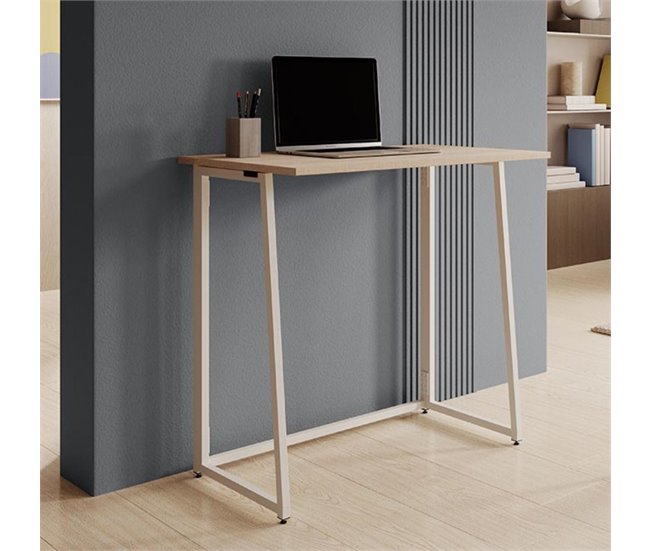 Escritorio Dormitorio Oficina Gala Muebles Bonitos Blanco/ Madera