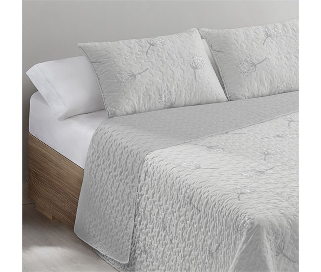 Colcha Bouti Estampada + Fundas Cojines Sortelha 