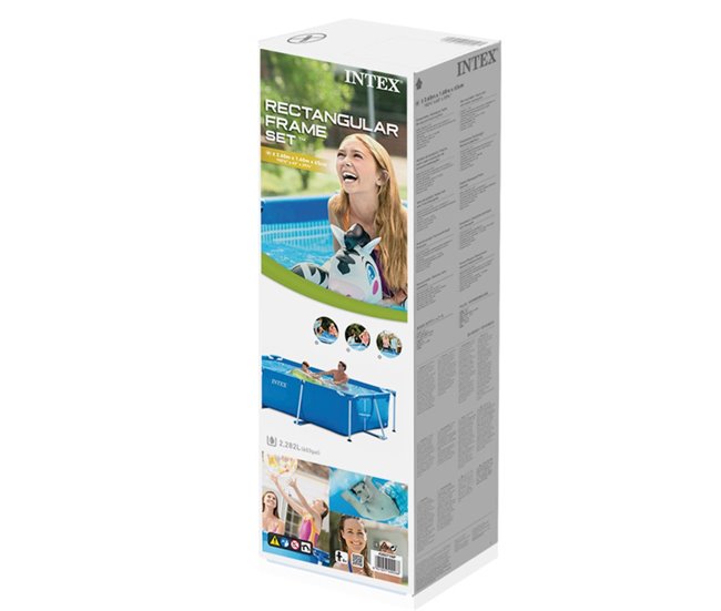 Piscina desmontable INTEX Small Frame 260x160x65 cm 2.282 litros Azul