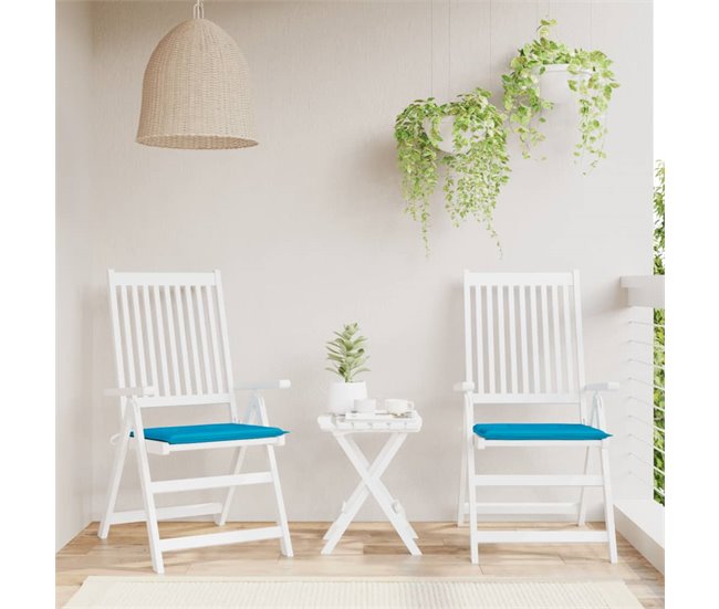 Cojines para silla de jardín - Cojines de exterior 50x50 Antracita