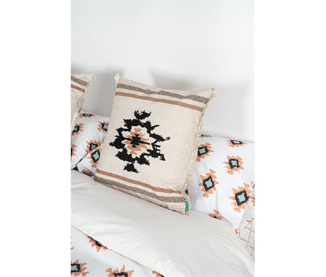 Funda cojín Navajo Beige