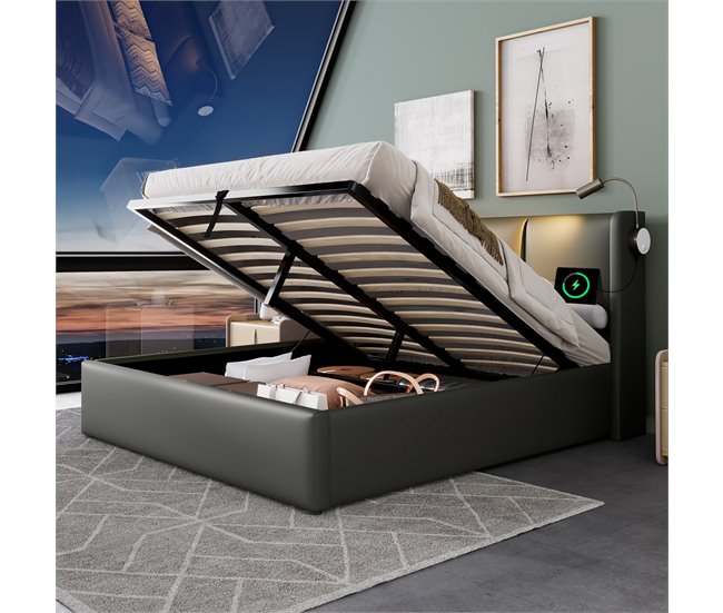 Canapés abatibles Gris