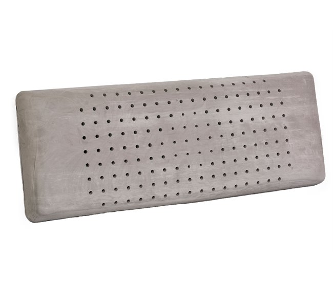 Almohada Viscoelástica Perforada De Carbono Blanco/ Negro