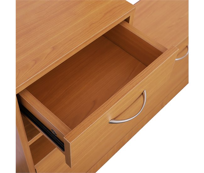 Conjunto Muebles de Entrada Tablero de partículas HOMCOM 90 Blanco