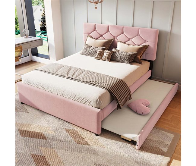 Camas nido 152x211 Rosa