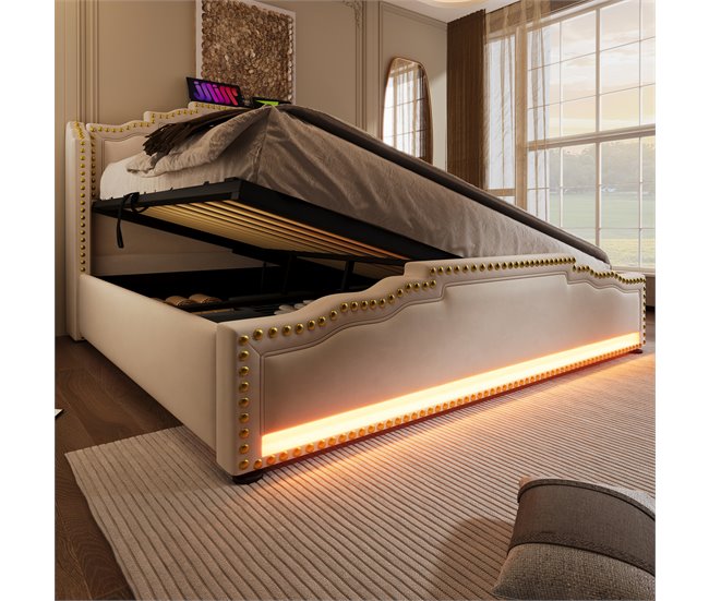 Canapés abatibles Beige