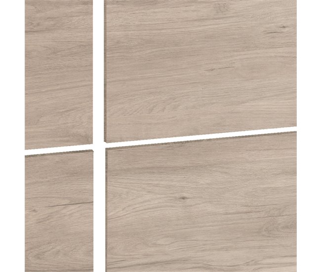 Conjunto Dormitorio Juvenil Cabecero y Mesita Blanco/ Madera