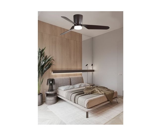 Ventilador De Techo Metal Serie Kochi Niquel