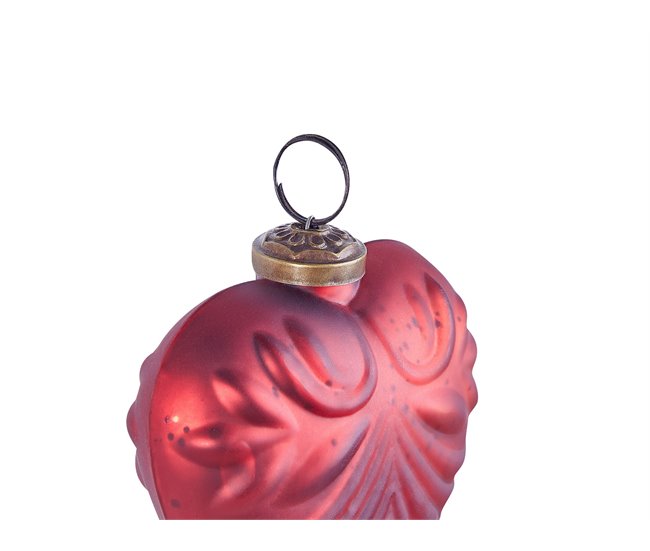 Beliani Guirnaldas de navidad FERIABLE Rojo