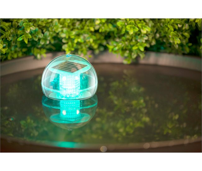 Globo solar flotante marca GRUNDING 11cm Transparente