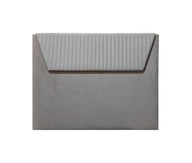 Cabecero VARSOVIA 160cm tela microfibra Blanco