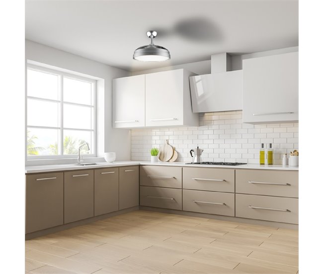 Cecotec Ventilador de techo EnergySilence Aero 4280 Invisible Ste Inox