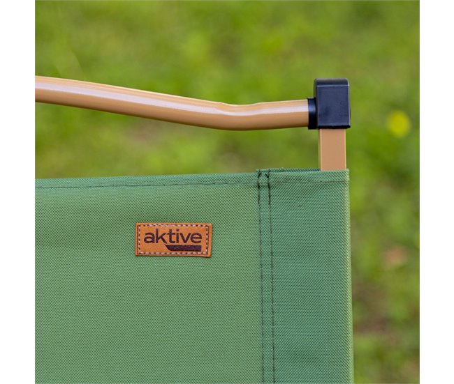 Aktive Silla plegable baja glamping Verde