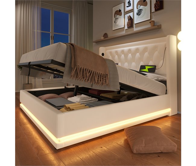 Canapés abatibles Blanco