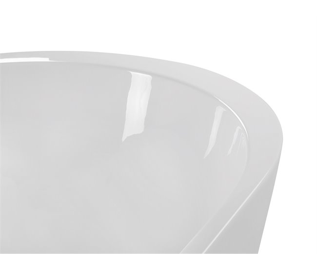 Beliani Bañera independiente NEVIS 75x150 Blanco