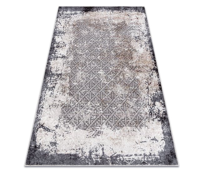 Alfombra lavable MIRO 51864.804 Vintage enjerado 80x150 Gris