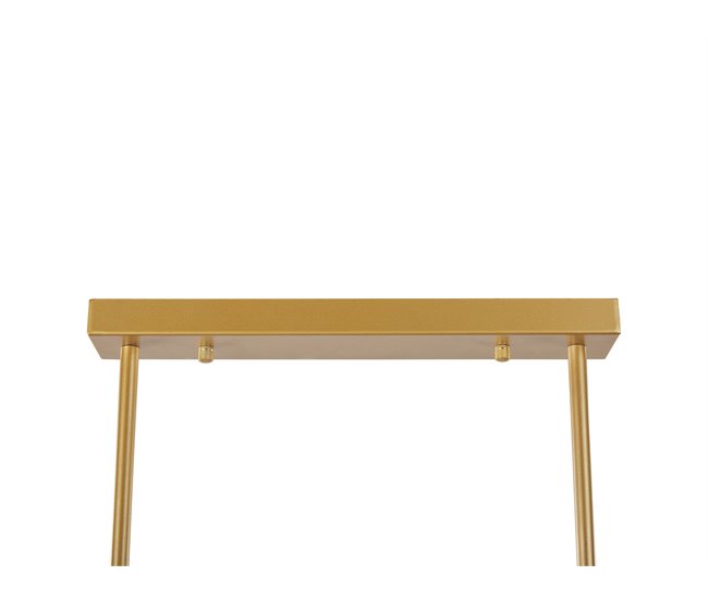 Beliani Lámpara colgante ZIKULI Dorado