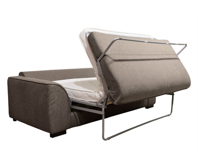 Sofá cama de 3 plazas con apertura italiana SAGA Beige