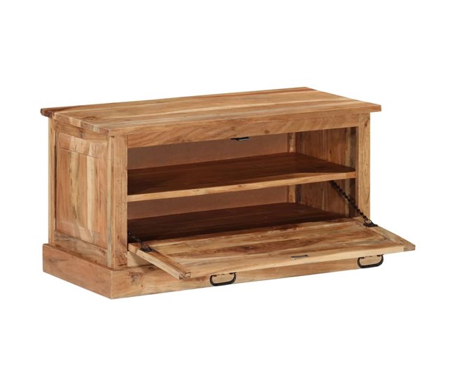 Banco para guardar zapatos Marron