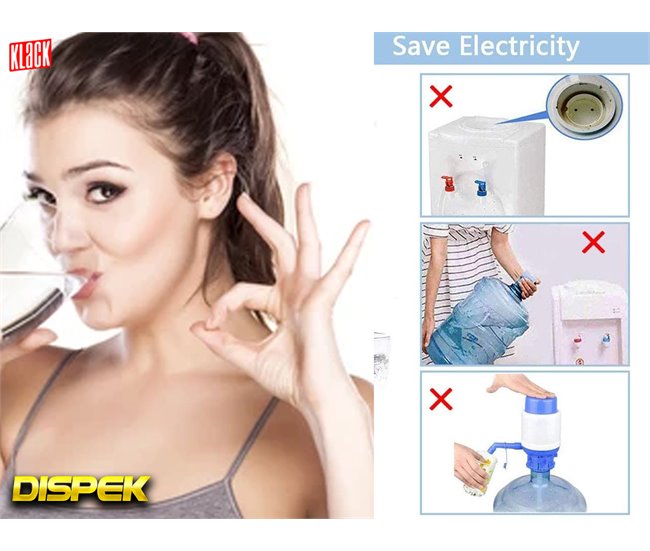 Dispensador de Agua Eléctrico Blanco