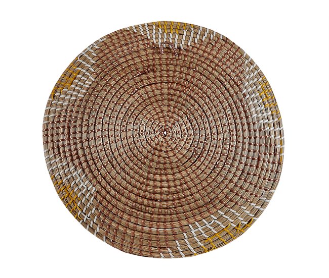 Beliani Decoración de pared PARORE Beige