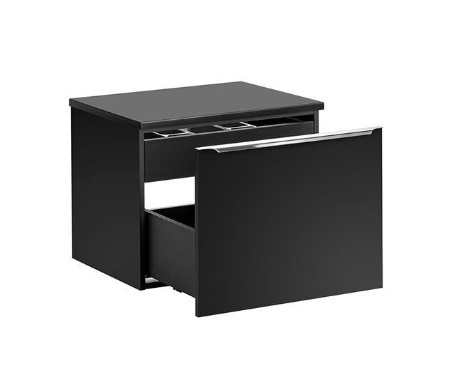 Mueble bajo lavabo Eros Negro