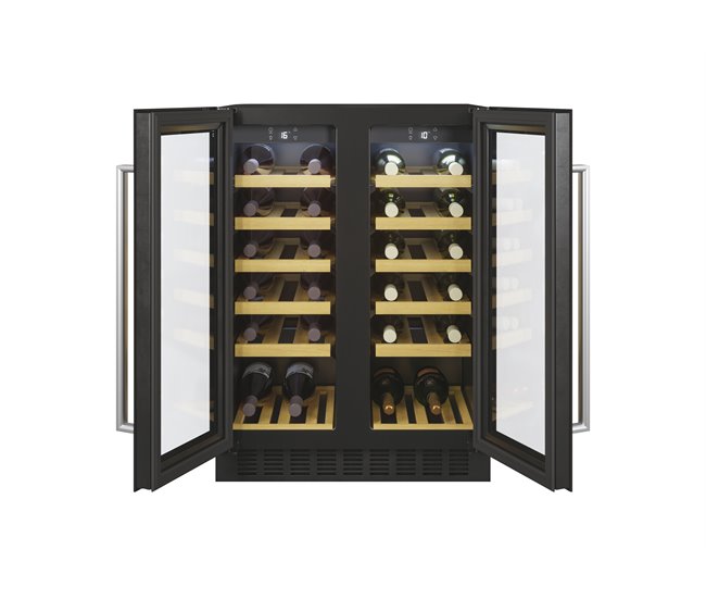 Vinoteca para 38 botellas color negro CANDY CCVB 60D/1 Negro