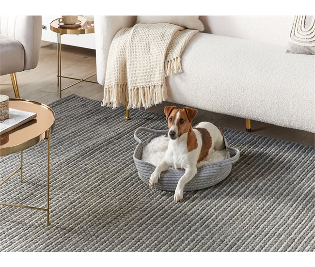 Beliani Cama para mascotas DALAMAN Gris