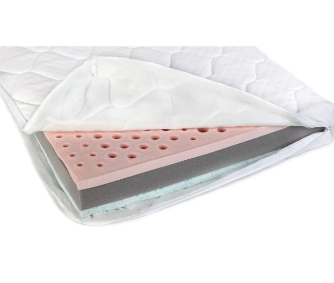Colchón bebé premium YappyAir ThermoControl Blanco