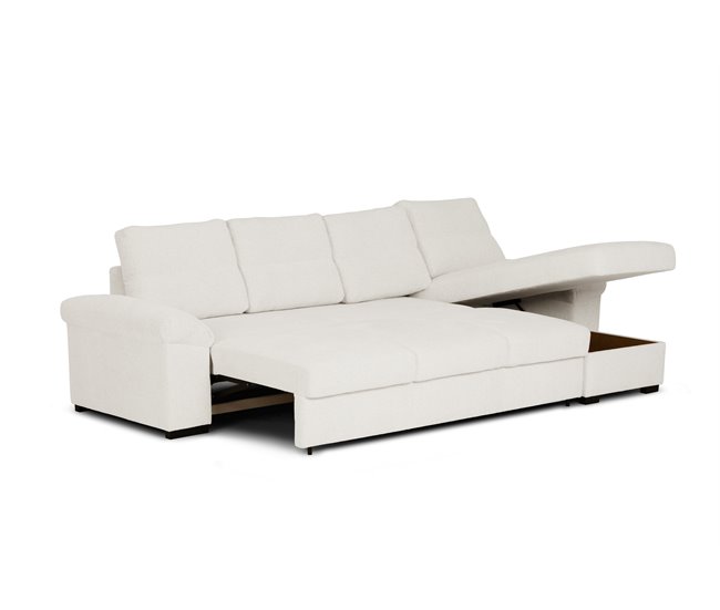 Chaise longue reversible con cama ERIC Beige