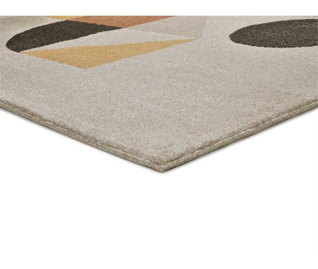 Alfombra diseños geométricos DOMUS - ATTICGO 120x170 Beige