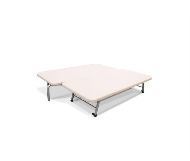 Base de cama tapizada 3D CANGURO 90X190 Madera