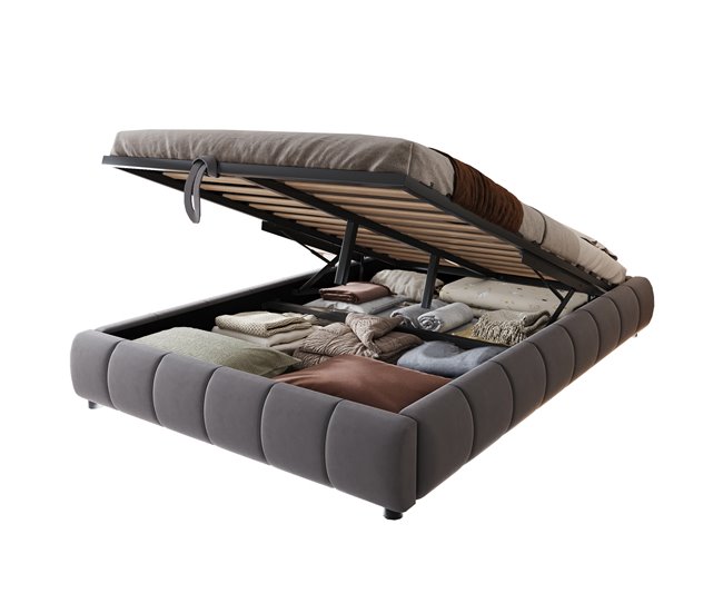 Canapés abatibles Gris