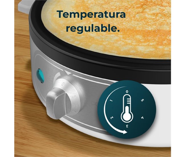 Cecotec Crepera Crepera Fun Creepy Blanco