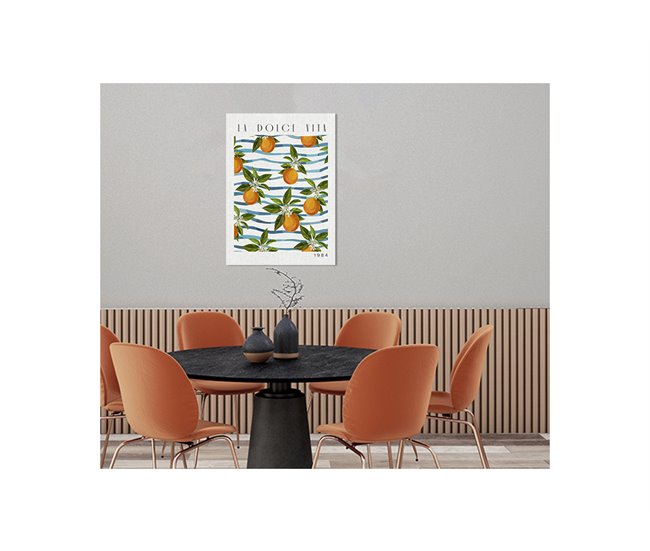 Lámina NARANJAS 70x50cm marca MARCOMUEBLE  Naranja